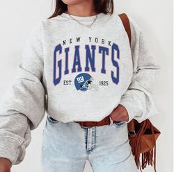 vintage giants football sweatshirt, shirt retro style 90s vintage unisex crewneck, graphic tee gift for football fan spo