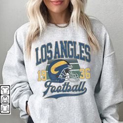 vintage los angeles football sweatshirt, ram football sweatshirt