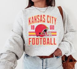 kansas city chiefs football sweatshirt, kansas city football crewneck, kansas city longsleeve, kansas city football game