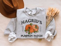 Magic Pumpkin Patch Sweatshirt Potter Sweater Weasley Granger Pottery Crewneck HP Shirt Bookish Fall Universal Vacation