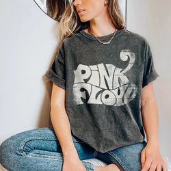 Pink Floyd Unisex Shirt Comfort Colors Vintage Rock Band Retro Grunge Rock n' Roll Tee Distressed 70s Music Concert Shir