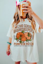 Pumpkin Patch Tee Comfort Colors Potter Shirts Wizard School Merch Pottery Shirt Subtle HP Bookish Fall Universal Vacati