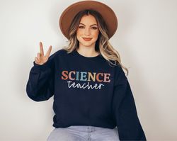 science teacher sweatshirt science teacher sweater science squad shirt gift for scientist chemistry teacher science team