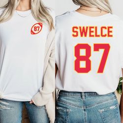 swelce shirt, swelce jersey, swift kelce shirt, womens chiefs fan shirt, swift chiefs shirt, in my chiefs era shirt, tay