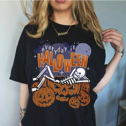 everyday is halloween png- halloween black cat pumpkin spooky season digital download