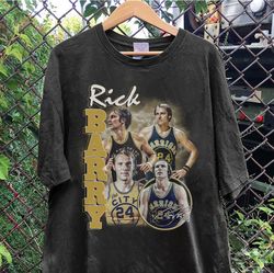 vintage 90s graphic style rick barry t-shirt, rick barry shirt, golden state basketball shirt, vintage oversized sport s