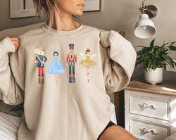 nutcracker shirt, christmas shirt, sugar plum fairy shirt, christmas shirt, christmas crewneck, teacher christmas shirt