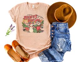 howdy hos christmas sweatshirt, santa cowboy tshirt, retro vintage christmas sweater, hohoho howdy christmas shirt, howd