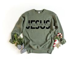 Jesus Sweatshirt, Christian Shirt, Religious Gifts, Bible Verse Shirt, Motivational Christian Hoodie, Jesus Lover Sweate