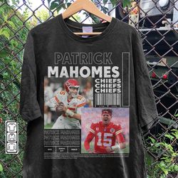 patrick mahomes kansas city football merch shirt, mahomes vintage 90s bootleg inspired tee, football unisex gift for fan