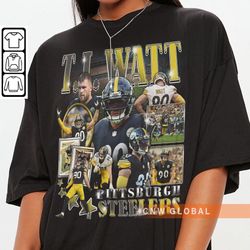 t. j. watt pittsburgh football shirt, steelers football shirt christmas gift unisex, football 90s vintage fan gift 2209t