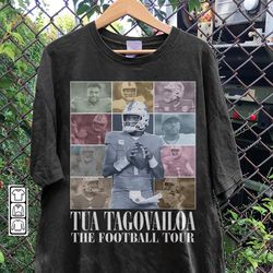 tua tagovailoa miami football merch shirt, vintage 90s bootleg dolphins sweatshirts, football american eras tour fan 190