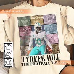 tyreek hill miami football merch shirt, vintage 90s bootleg tyreek hill sweatshirts, american the eras tour graphic tee