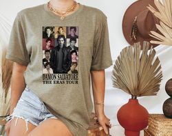 Damon Salvatore The Eras Tour Shirt, Vampire Diaries Shirt, Eras Tour T-shirt, Gift For Women And Man, Team Salvatore Sh