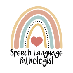 speech language pathologist svg, speech therapist svg, rainbow print svg, shirt, speech svg, instant download