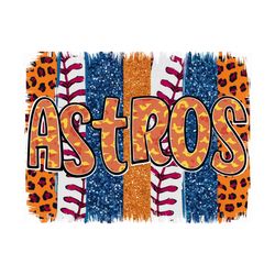 leopard brushstrokes astros baseball png