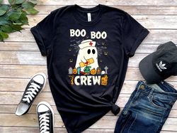 halloween nurse sweatshirt, boo boo nurse crew shirt, cute nurse shirt, halloween t-shirt, funny halloween hoodie, hallo