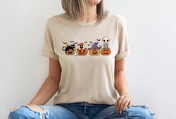 halloween pumpkin sweatshirt, halloween crewneck, spooky vibes shirt, skull skeleton shirt, fall pumpkin shirt, black ca