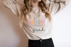 birthday girl shirt, girls birthday party gift, party girl tee, birthday shirt, kids birthday party shirt, birthday girl