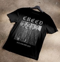 creed metal t-shirt