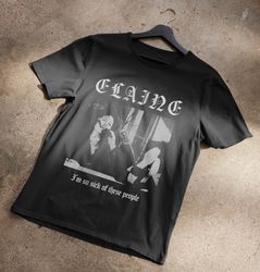 elaine seinfeld metal t-shirt