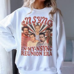 vintage nsync 1999 tour shirt, nsync comfort color tshirt, nsync shirt vintage, nsync merch sweatshirt