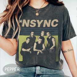 vintage nsync comfort colors shirt, nsync shirt, boy band sweatshirt, oversized 90s shirt, nysnc fan gear, bye bye bye s