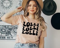 groovy lolli shirt, new grandma to be gift, pregnancy announcement shirts, mothers day fathers day, unisex graphic tee