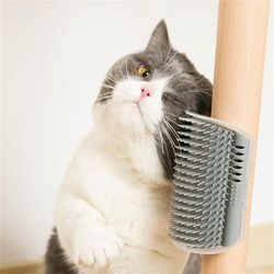 removable pet massage brush: efficient hair removal and corner cleaning solution