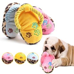 plush chicken leg dog toys: fun slippers for small to medium dogs, ideal for outdoor training & anxiety relief!