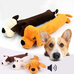 plush squeaky pet dog toys: chew & squeak fun for small to large dogs - best puppy & big dog stuff, pets products & hond