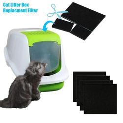 high adsorption pet activated carbon filter for litter boxes - universal