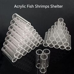 decorative acrylic aquarium ornament: shelter for fish, shrimps, and scorpions