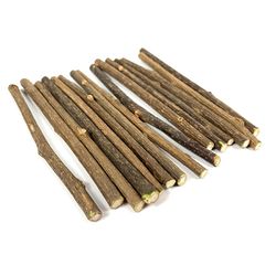 10pcs natural catnip cat toy matatabi sticks for pet dental care | silvervine cat snacks & toys