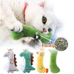 cute catnip teaser stick: fun interactive toy for playful kittens