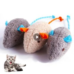 plush herbal mouse cat toy: interactive, cute, and universal peppermint pet toy for kittens