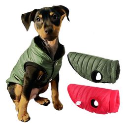 warm pet dog vest jacket | autumn winter clothing for small-medium dogs & cats