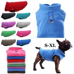 warm fleece winter clothes: dog & cat sweaters, jackets, and harnesses for small breeds - chihuahua, bulldog, puppy appa