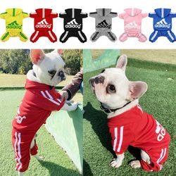 stylish spring and autumn dog clothes for small breeds: hoodies, sweatshirts, tracksuits, and jumpsuits for chihuahua, y