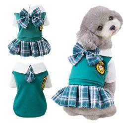 preppy style dog clothes: t-shirts, skirts, costumes & apparel for poodles, chihuahuas, and more