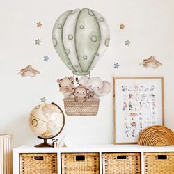 kids' elephant wall stickers: animal decor for rooms