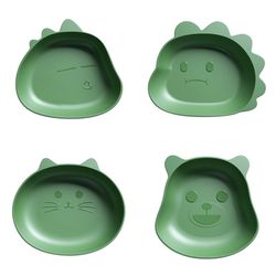 creative fruit plate: cute bear-shaped tray for kitchen tableware - ideal for snacks and food residue