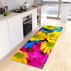 long carpet hallway doormat: kitchen & home decoration, anti-slip foot rug