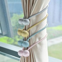 modern curtain magnet buckle: easy install, stylish home decor