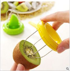 detachable kiwi cutter knife: creative fruit slicer & peeler for salad cooking - kitchen gadgets