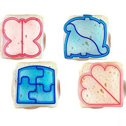 cute kids sandwich cutter: bread mold for bento lunch boxes