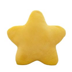 30cm cute butter cheese throw pillow plush toy | pentagon star shape | child birthday gift