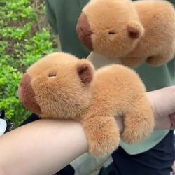 capibara plush keychain: cute anime toy for birthday gifts