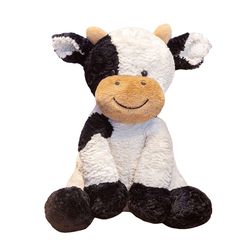 25cm-70cm huggable plush cow toy | cute cattle stuffed animal doll - perfect birthday gift for kids