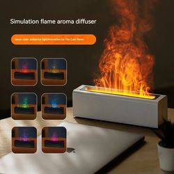 Usb Plug-in Flame Humidification Diffuser For Office & Home